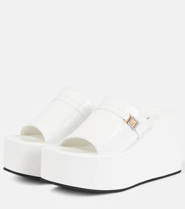 Nodaleto Bulla Yelena leather platform slides