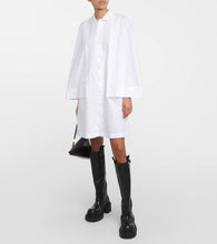 Noir Kei Ninomiya Cotton poplin shirt dress