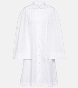 Noir Kei Ninomiya Cotton poplin shirt dress