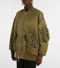 Noir Kei Ninomiya Knot-detail bomber jacket