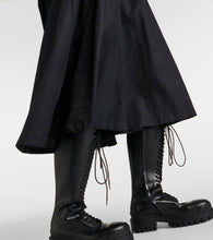 Noir Kei Ninomiya Puff-sleeve cotton poplin maxi dress