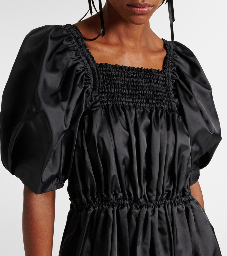 Noir Kei Ninomiya Shirred midi dress