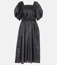 Noir Kei Ninomiya Shirred midi dress. Noir Kei Ninomiya 平行绉缝中长连衣裙