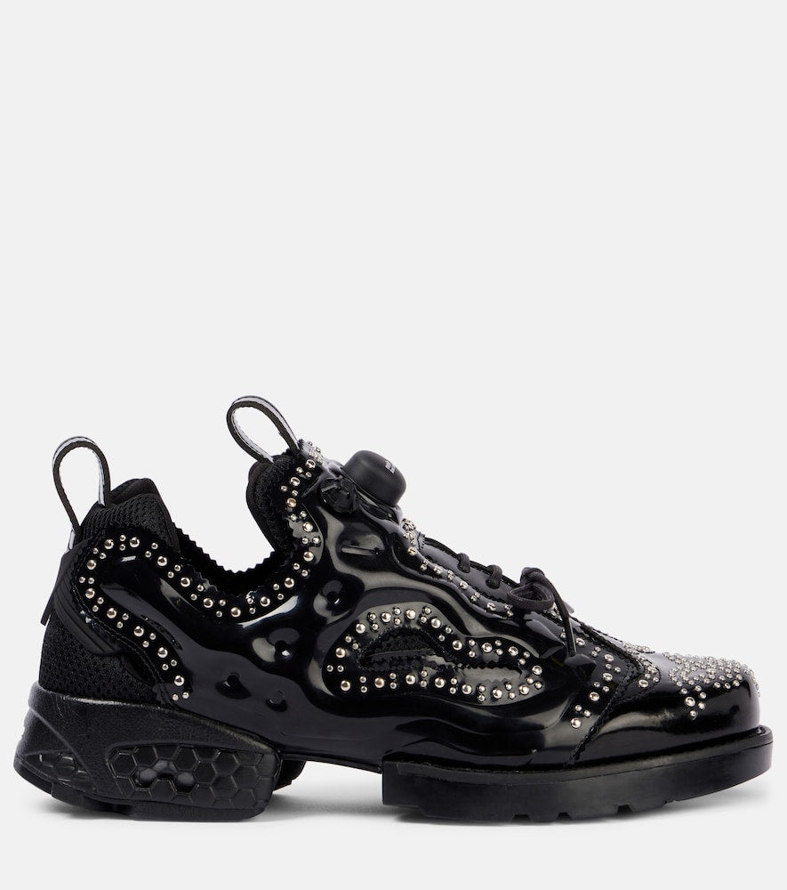 Noir Kei Ninomiya Studded brogue sneakers
