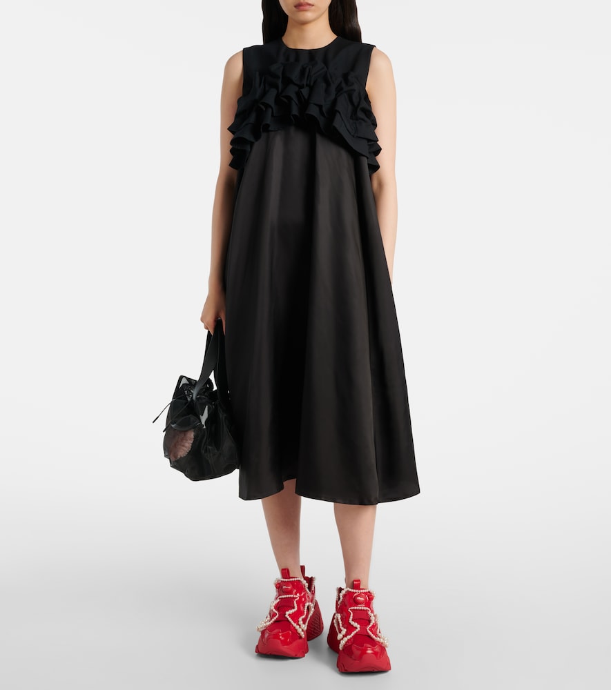 Noir Kei Ninomiya x Reebok embellished platform sneakers