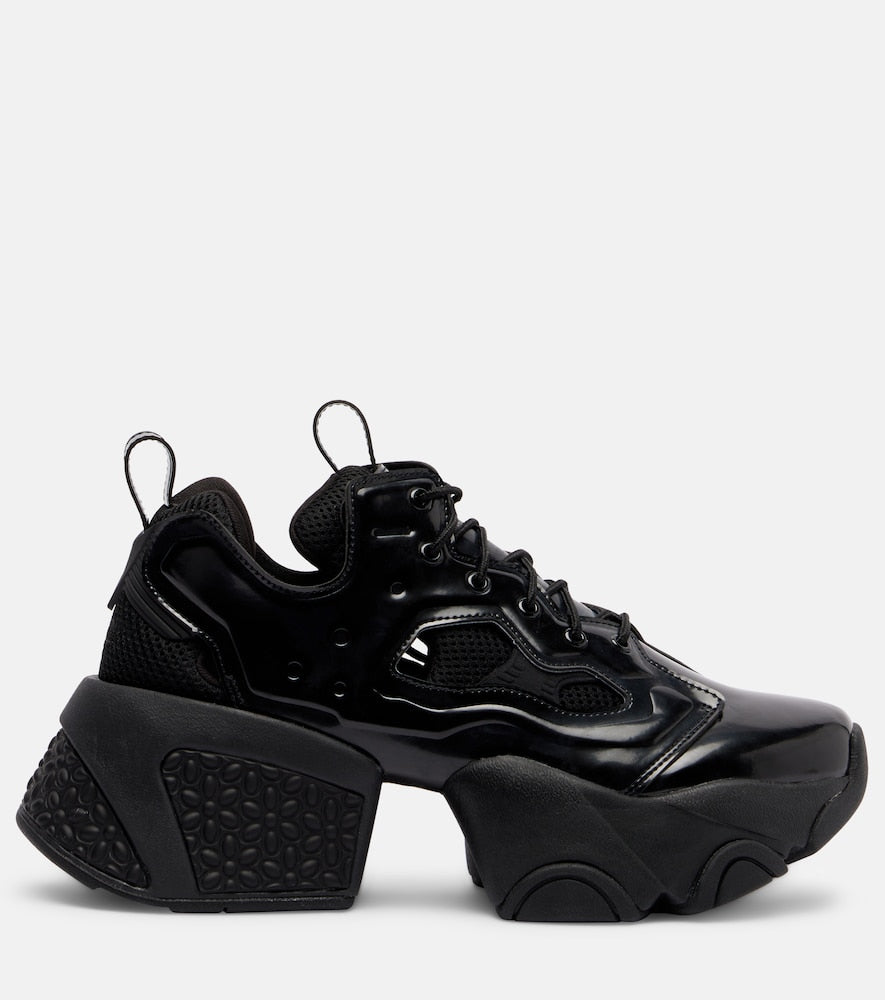 Noir Kei Ninomiya x Reebok platform sneakers