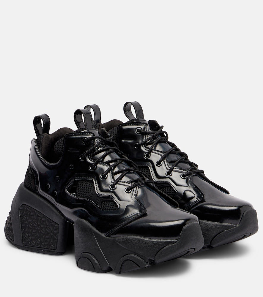 Noir Kei Ninomiya x Reebok platform sneakers