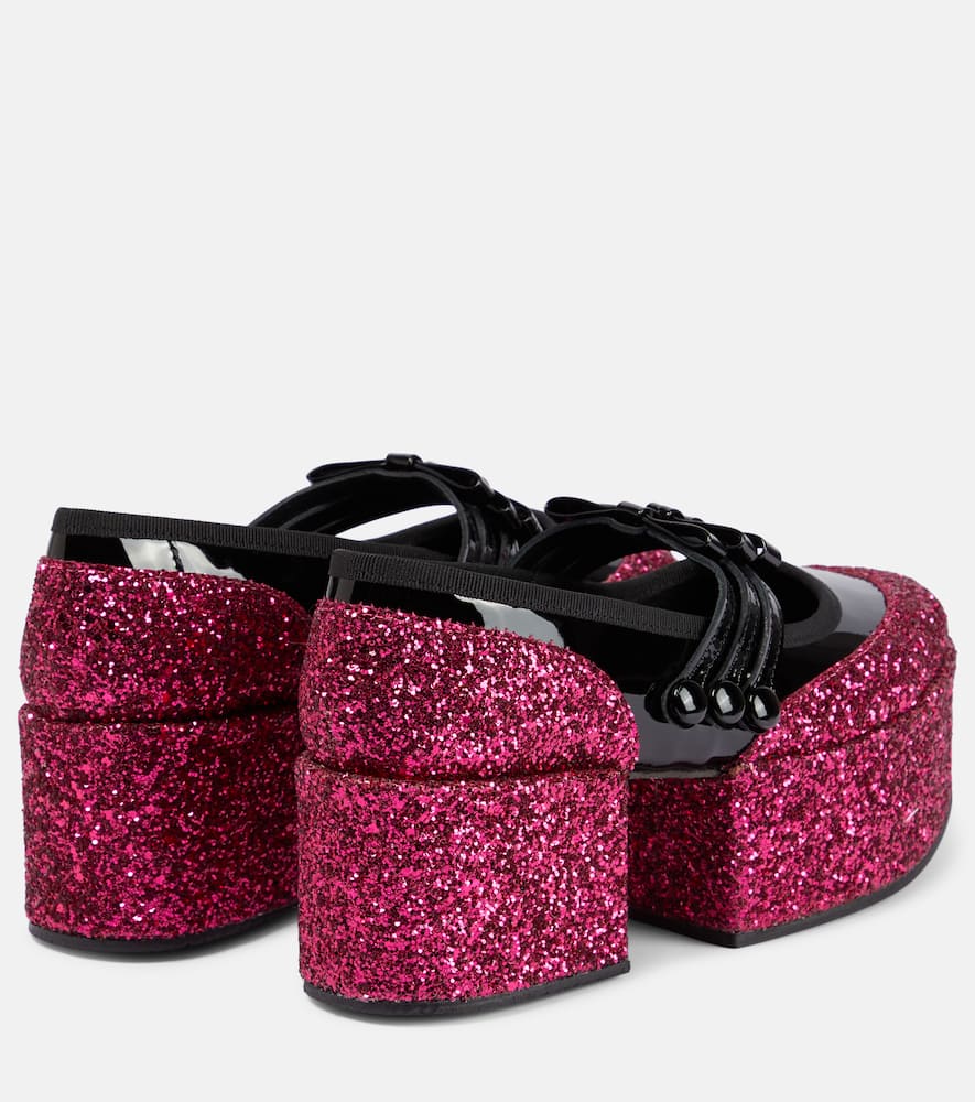 Noir Kei Ninomiya x Repetto platform mary janes