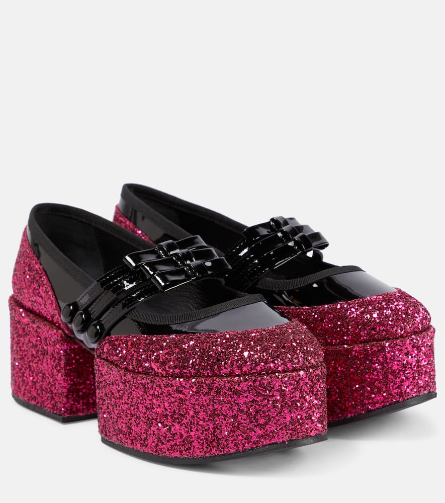 Noir Kei Ninomiya x Repetto platform mary janes