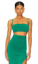 Nookie Aria Crop Top in Green - Nookie - Aria - Haut court vert - Nookie Aria 绿色短款上衣 - Nookie Aria Crop Top in Grün - Nookie Aria 크롭 탑 - Top corto Nookie Aria in verde