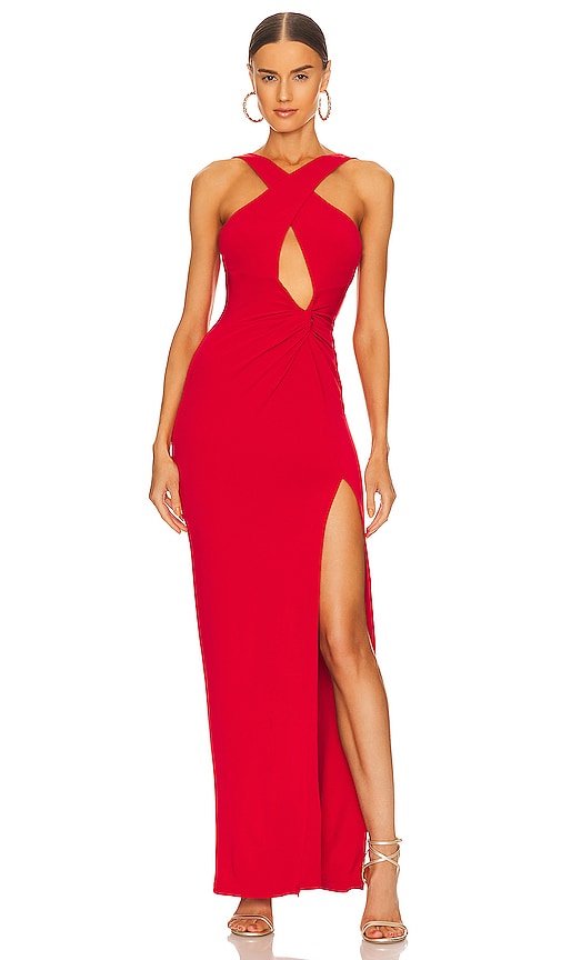 Nookie Belisse Gown in Red - Robe Nookie Belisse en rouge - Nookie Belisse 红色礼服 - Nookie Belisse Kleid in Rot - Nookie Belisse 가운 레드 색상 - Abito Nookie Belisse in rosso