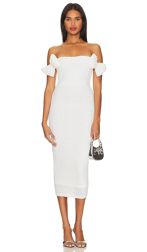 Nookie Charisma Midi in White - Nookie Charisma Midi en blanc - Nookie Charisma 白色中长款 - Nookie Charisma Midi in Weiß - Nookie 카리스마 미디 화이트 색상 - Nookie Charisma Midi in bianco