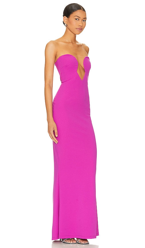 Nookie Minx Maxi in Fuschia