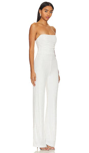 Nookie Sloan Jumpsuit in White