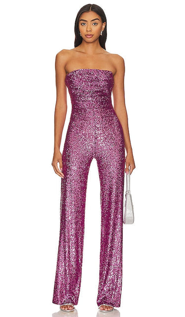 Nookie Sloane Jumpsuit in Pink - Combinaison Nookie Sloane en rose - Nookie Sloane 粉色连身裤 - Nookie Sloane Overall in Rosa - Nookie Sloane 점프수트 - Tuta Nookie Sloane in rosa