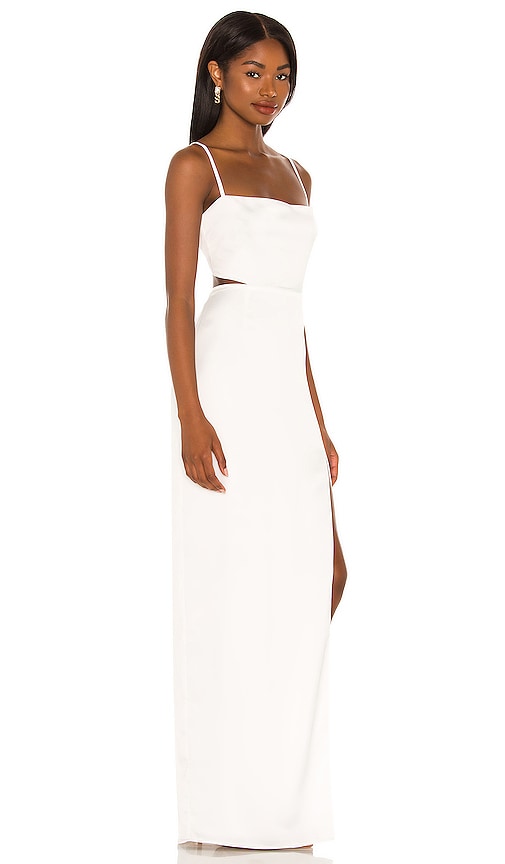 Nookie Stella Cut Out Gown in Ivory