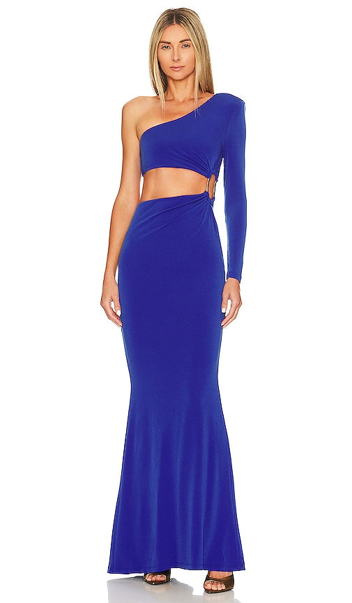 Nookie Tia Ring Gown in Blue - Robe à anneaux Nookie Tia en bleu - Nookie Tia 蓝色戒指礼服 - Nookie Tia Ringkleid in Blau - Nookie Tia 링 가운 블루 색상 - Abito da sposa Nookie Tia Ring in blu