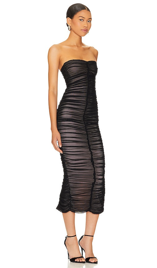 Nookie Zen Midi in Black
