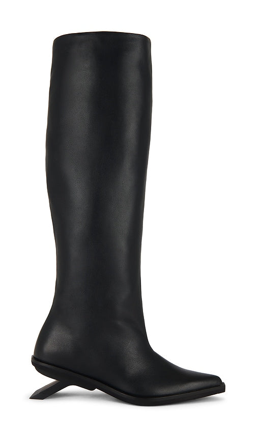 Nora Lozza Bombero Boot in Black | Black Black Boots for Women