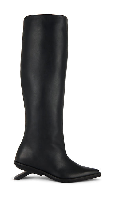 Nora Lozza Bombero Boot in Black | Black Black Boots for Women