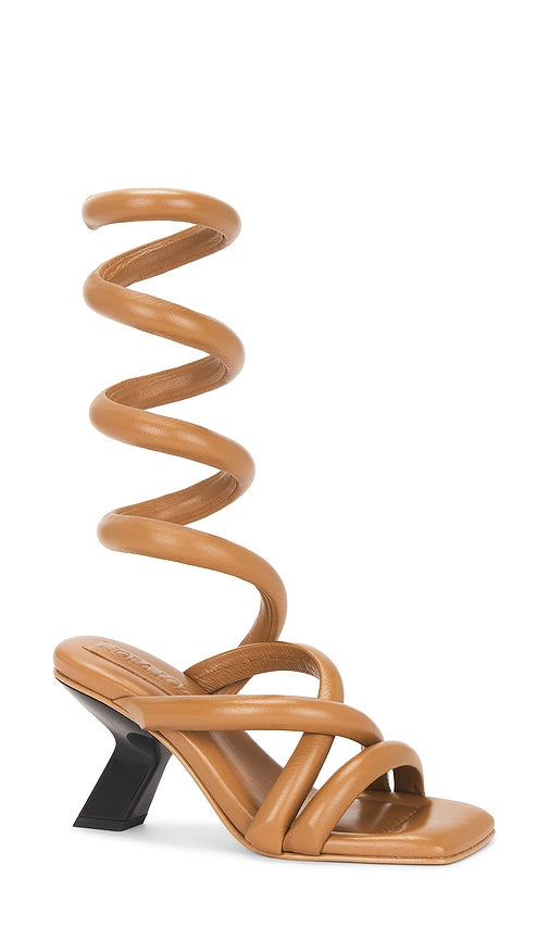 Nora Lozza Itza Sandal in Brown