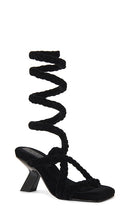 Nora Lozza Itza Trenza Sandal in Black