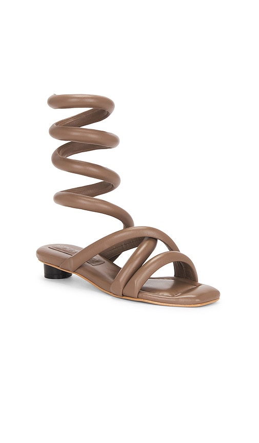 Nora Lozza Roma Sandal in Brown