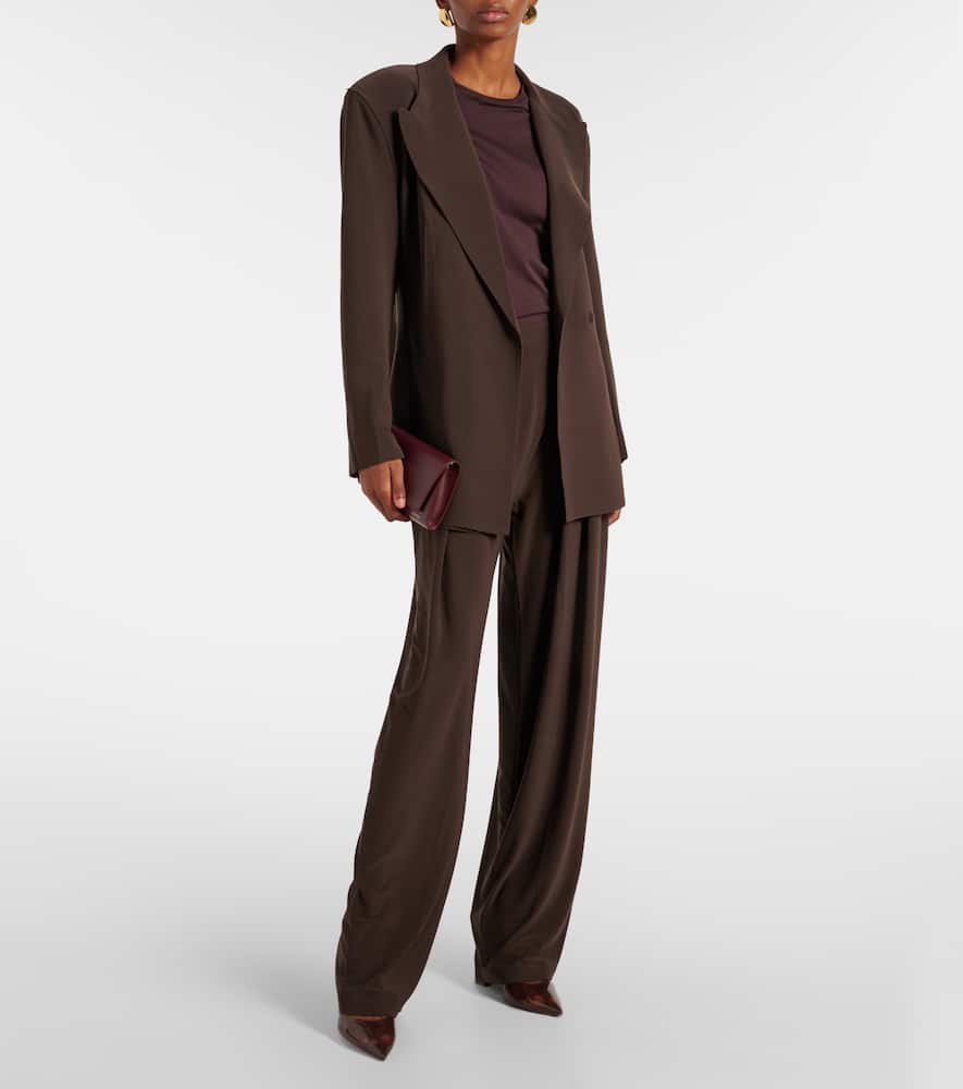 Norma Kamali Belted blazer