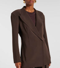 Norma Kamali Belted blazer