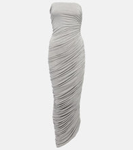 Norma Kamali Diana ruched jersey maxi dress. Norma Kamali Diana 褶饰平纹针织超长连衣裙