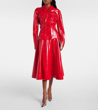 Norma Kamali Faux leather jacket