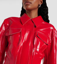Norma Kamali Faux leather jacket