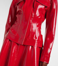 Norma Kamali Faux leather jacket