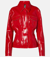 Norma Kamali Faux leather jacket - Norma Kamali 仿皮夹克