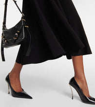 Norma Kamali Grace high-rise jersey midi skirt