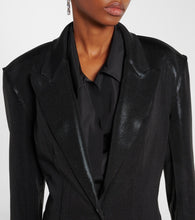 Norma Kamali Lam√É¬© blazer