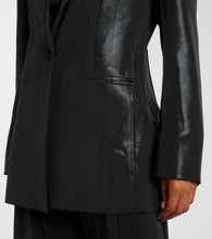 Norma Kamali Lam√É¬© blazer