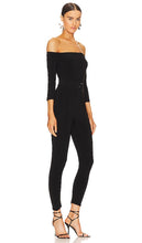 Norma Kamali Off Shoulder Catsuit in Black