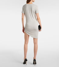 Norma Kamali Ruched jersey minidress