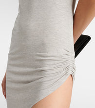 Norma Kamali Ruched jersey minidress