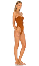 Norma Kamali Slinky Marissa One Piece in Tan