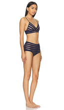 Norma Kamali Slip Bra & Boy Panty in Navy