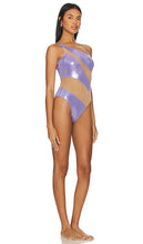 Norma Kamali Snake Mesh Mio in Lavender