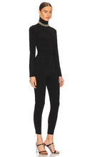 Norma Kamali Turtleneck Catsuit in Black
