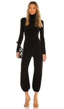 Norma Kamali Turtleneck Jog Jumpsuit in Black