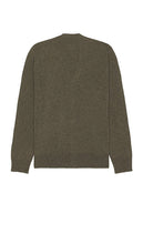 Norse Projects Adam Merino Lambswool Cardigan in Green