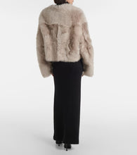 Nour Hammour Dianne shearling jacket