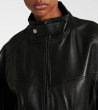 Nour Hammour Rue leather jacket