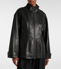 Nour Hammour Rue leather jacket