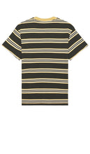 Nudie Jeans Leif Mud Stripe T-Shirt in Brown